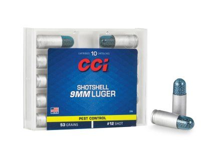9mm Luger CCI Shotshell brokový 3790 a 2