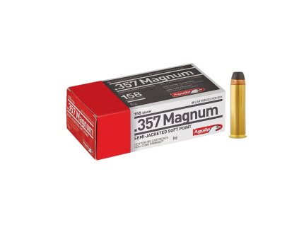 Aguila 357Mag 158gr 10,24g Semi Jacketed SP 1E572823 2