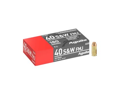 Aguila 40S&W 180gr 11,66g FMJ 1E402110