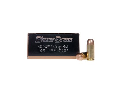 40SW Blazer 165gr 10,69g FMJ FN 5210