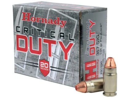 Hornady 357 Sig Critical Duty 8.7g 135gr