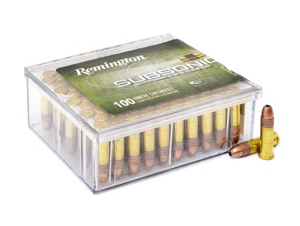 22LR Remington Subsonic 40gr 2,59g Copper Plated HP 100ks 21137