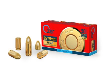 ZSR 9x19mm Luger FMJ 8,0g / 124grs