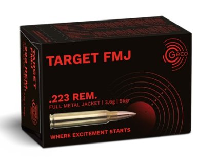 Geco 223 Rem. Target FMJ 3,6g 1