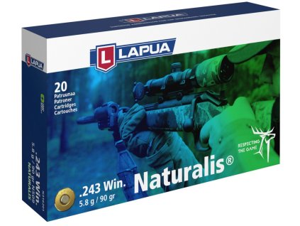 Lapua .243 Win. Naturalis 5.8g 90gr 0