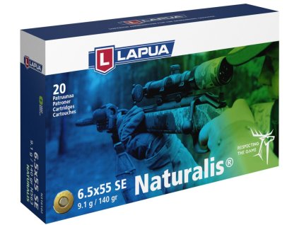 Lapua 6.5x55 SE Naturalis 9.1g 140gr 0