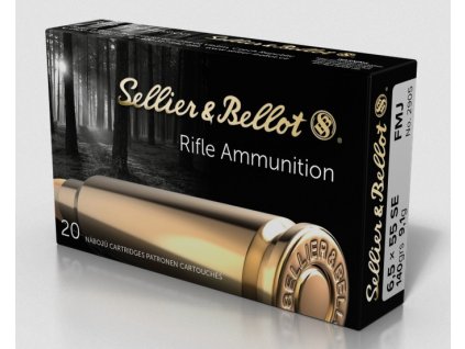 Selier 6.5x55 SE FMJ 9.1g 140gr 0
