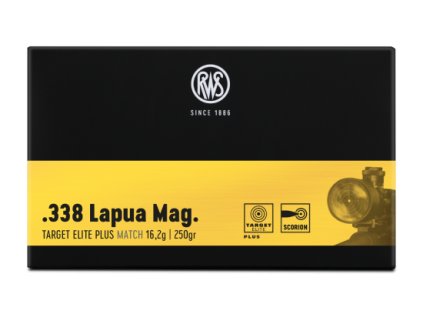 RWS .338 Lapua Mag. Target Elite 16,2 250gr