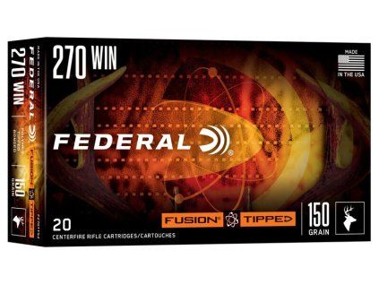 F270TFS2 270 Win Fusion Tipped Rdm