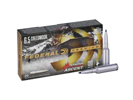 6,5 Creedmoor Federal Terminal Ascent 130gr 8,42g P65CRDTA1