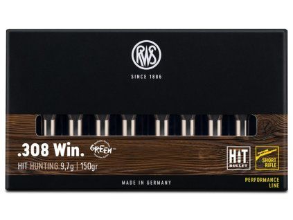 RWS .308Win. HIT Short 9.7g 150gr 01