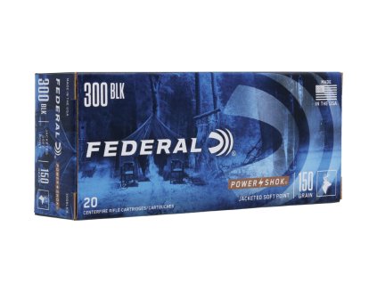 300Blackout Federal Power Shok 150gr 9,72g SP 300BLKB