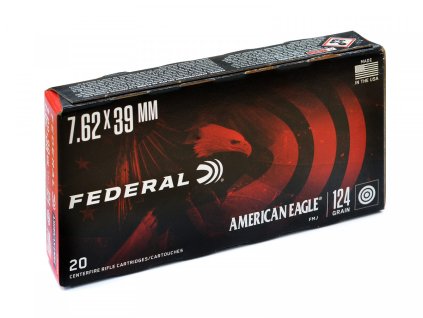 7,62x39 American Eagle 124gr 8,04g FMJ A76239A