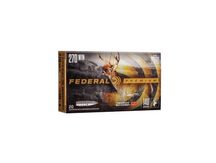 270Win. Federal Premium Trophy Bonded Tip 140gr 9,07g P270TT3