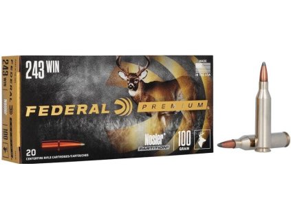 Federal .243 Win. Premium Nosler Partition 6.48g 1