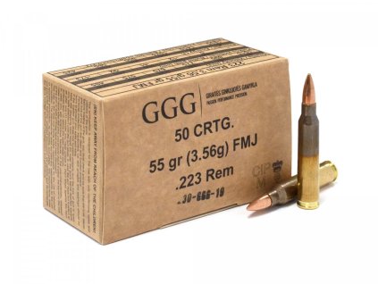 GGG 223Rem 55gr 3,56g FMJ GPR11