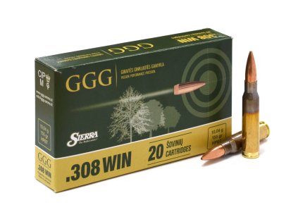 GGG 308Win 155gr 10,04g HPBT Sierra Match King GPX12
