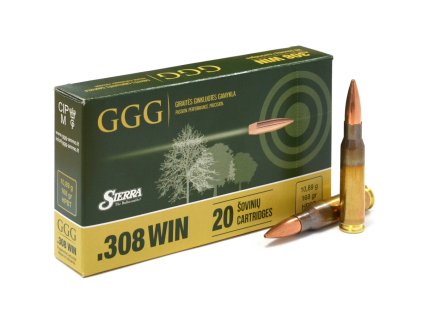 GGG 308Win 168gr 10,89g HPBT Sierra MatchKing GPX13