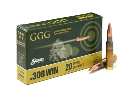 GGG 308Win 175gr 11,34g HPBT Sierra Match King GPX15