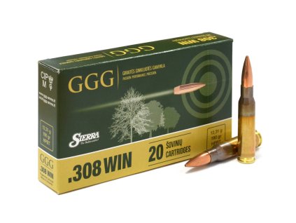 GGG 308Win 190gr 12,31g HPBT Sierra Match King GPX17