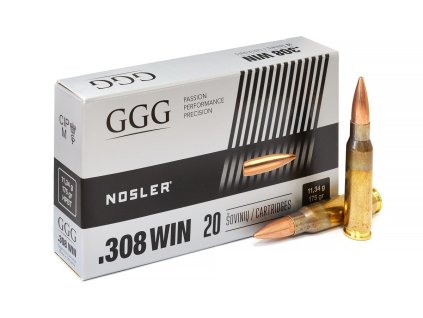 GGG 308Win 175gr 11,34g HPBT Nosler GPX15No