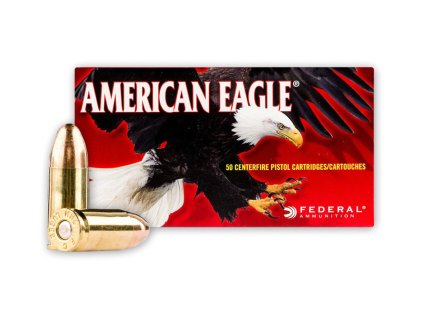 9mm Luger American Eagle 124gr 8,04g FMJ AE9AP a