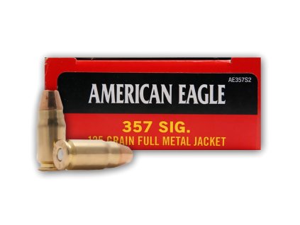 357 Sig American Eagle 125gr 8,10g FMJ AE357S2