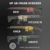 GP AR COLOR SCHEMES
