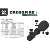 CROSSFIRE II 3 12X56 AO V Brite (MOA) HOG HUNTER 07