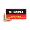 9mm Luger American Eagle 147gr 9,53g FMJ FP AE9FP