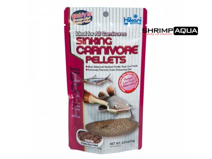 HIKARI Sinking Carnivore PELLETS, 74 g