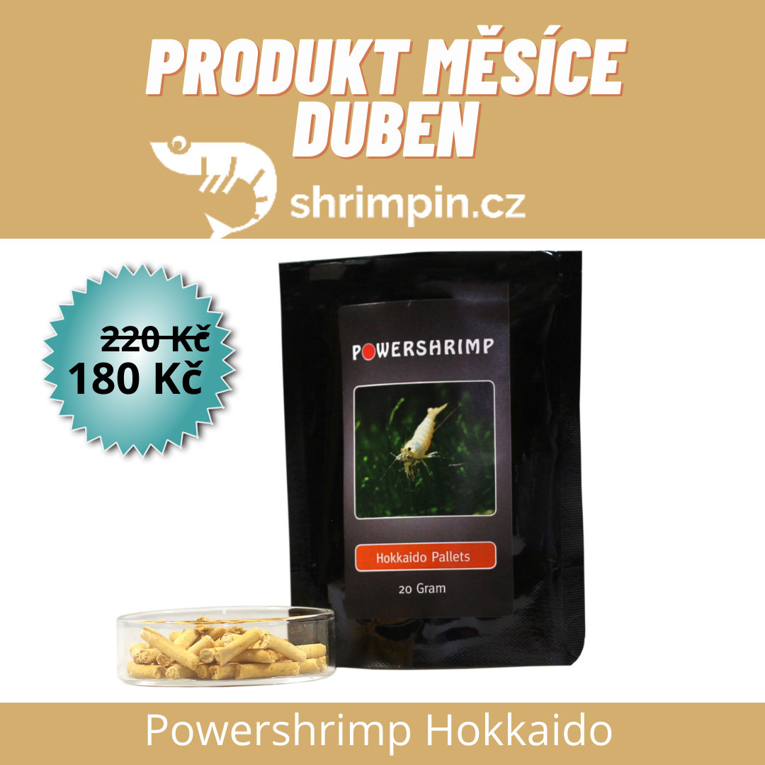 Produkt měsíce Duben - Powershrimp Hokkaido Pallets