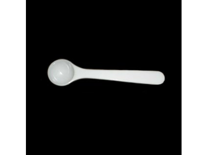 High Quality 100pcs lot 1 Gram Round bottomed Spoon 1g White Spoon Food Grade PP Medical