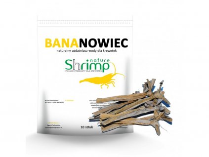 Shrimp Nature Banana Leaves - Listy banánovníku 10ks