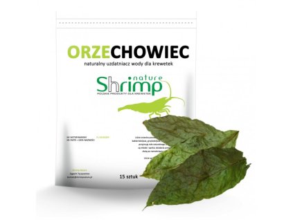 Shrimp Nature Walnut Leaves - Listy ořechu 1ks (Vzorek)