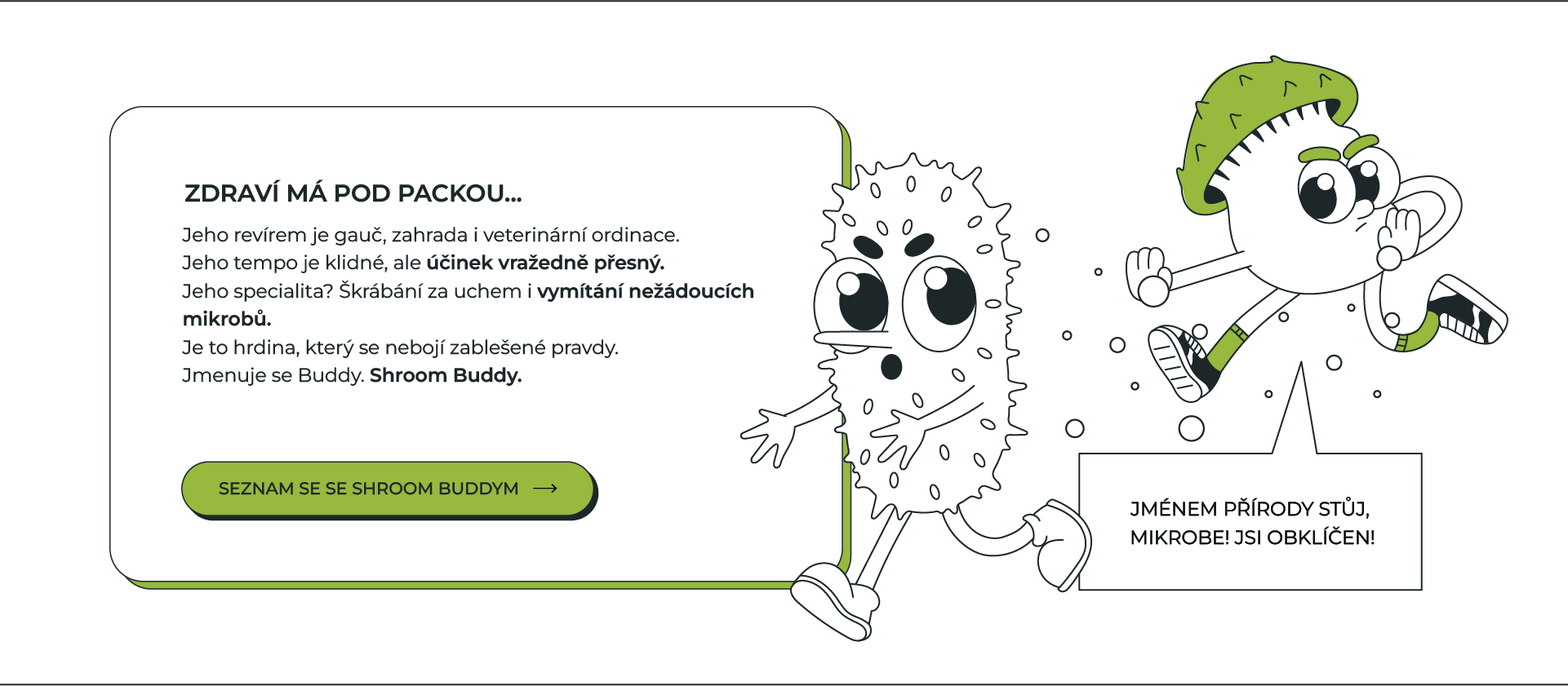 HP střed - Zdraví pod packou