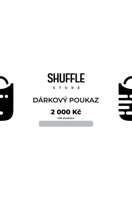 Dárkový poukaz 2 000 Kč