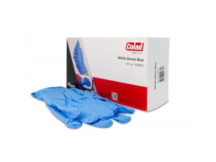 COLAD nitrilové rukavice modré vel. XL, 1 bal = 100 rukavic
