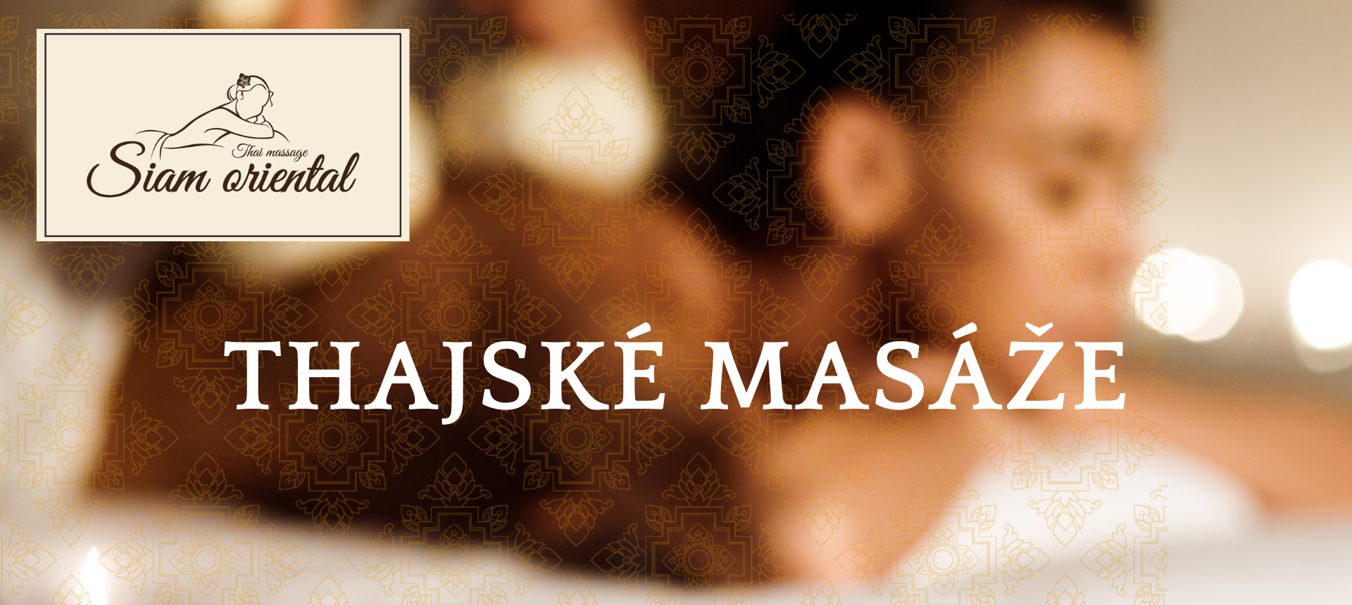 Thajské masáže
