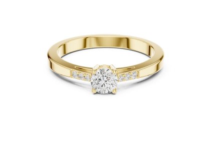 Zlatý zásnubný prsteň (1)