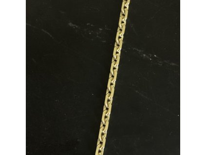 Zlatá retiazka • Anker hranatý 3.5 mm