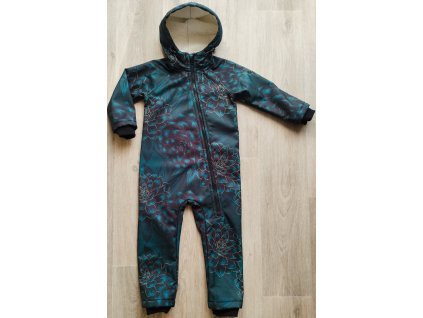 Softshellová kombinéza květy vel.98