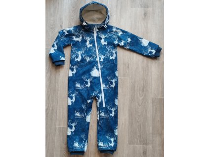 Softshellová kombinéza ledová královna vel.104