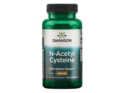 swanson nac n acetyl l cystein 600 mg 100 kapsli 2209