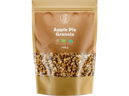 BrainMax Pure Granola, Apple Pie,  Javorový sirup a Jablko, BIO, 400 g