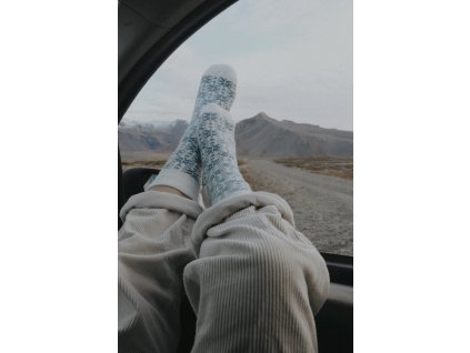 Velmi teplé vlněné merino ponožky SIBIRKY® TUSSOY