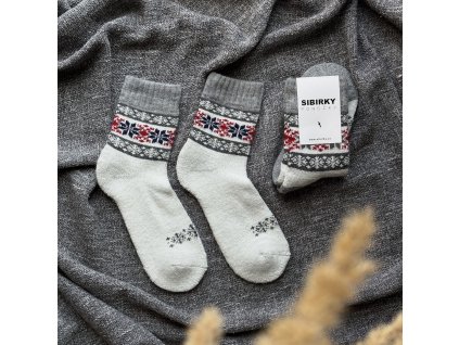 Teplé merino vlněné ponožky REINNOY