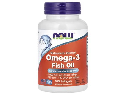 Now Foods Omega 3 rybí olej