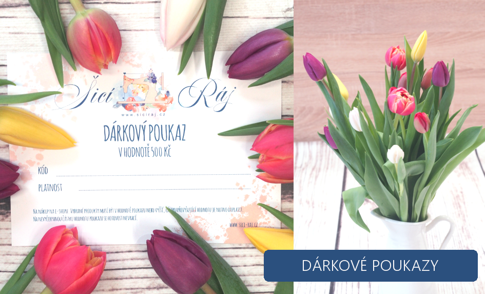 dárkové poukazy