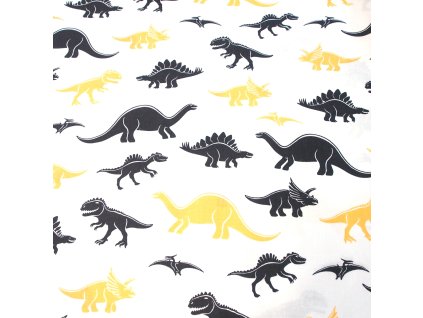 bavlněná látka dinosauři